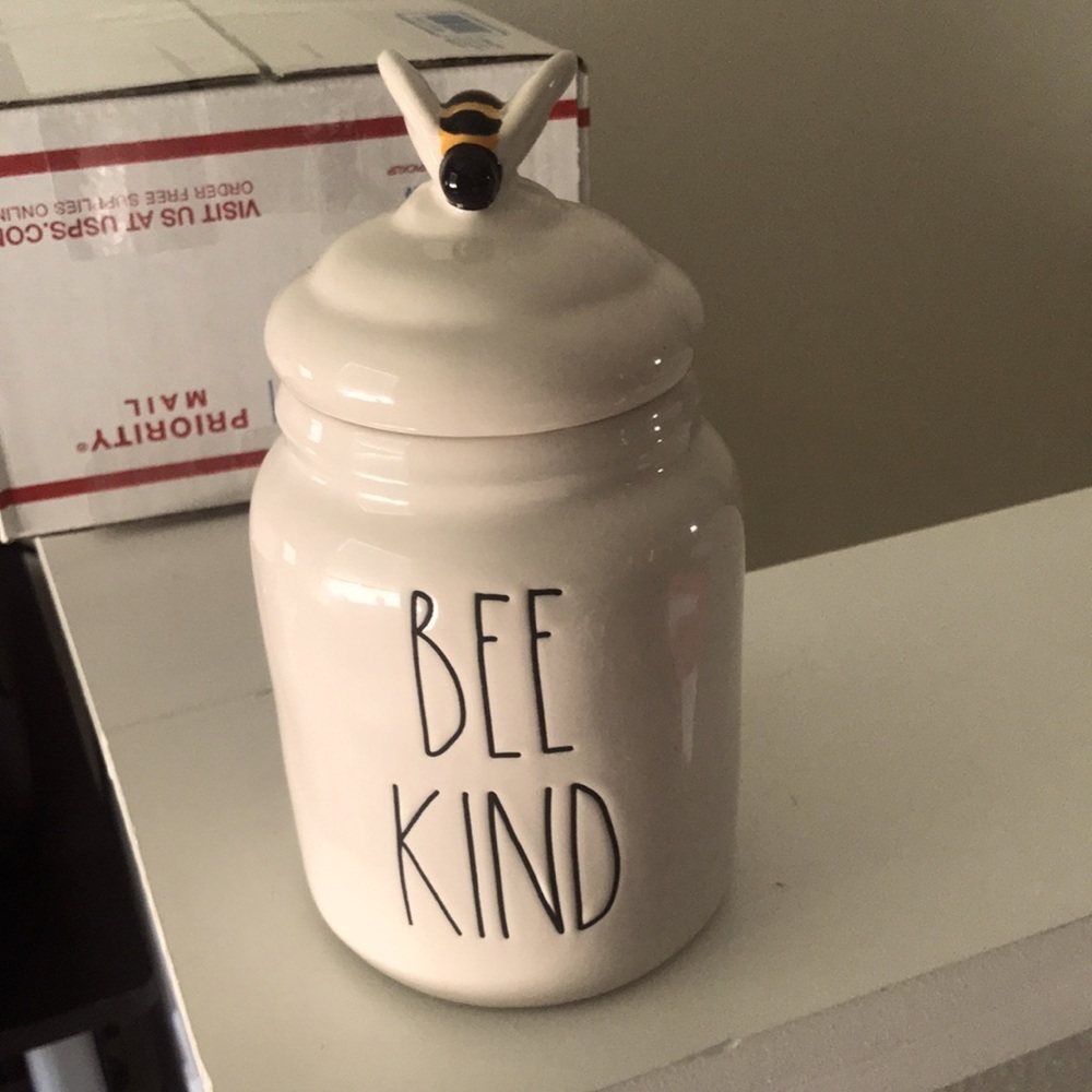 Bee Kind RAE DUNN CANISTER CERAMIC Cellar
